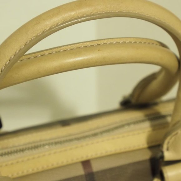 Burberry Gray checker speedy bag - Picture 7 of 10